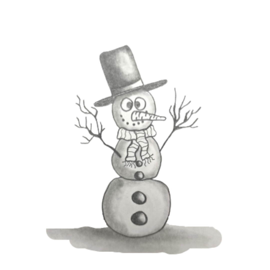 tegn en snemand