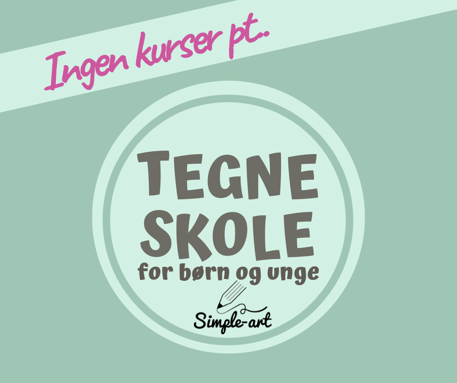 Kopi af Kopi af logo Tegneskole for voksne sommer tegneskole